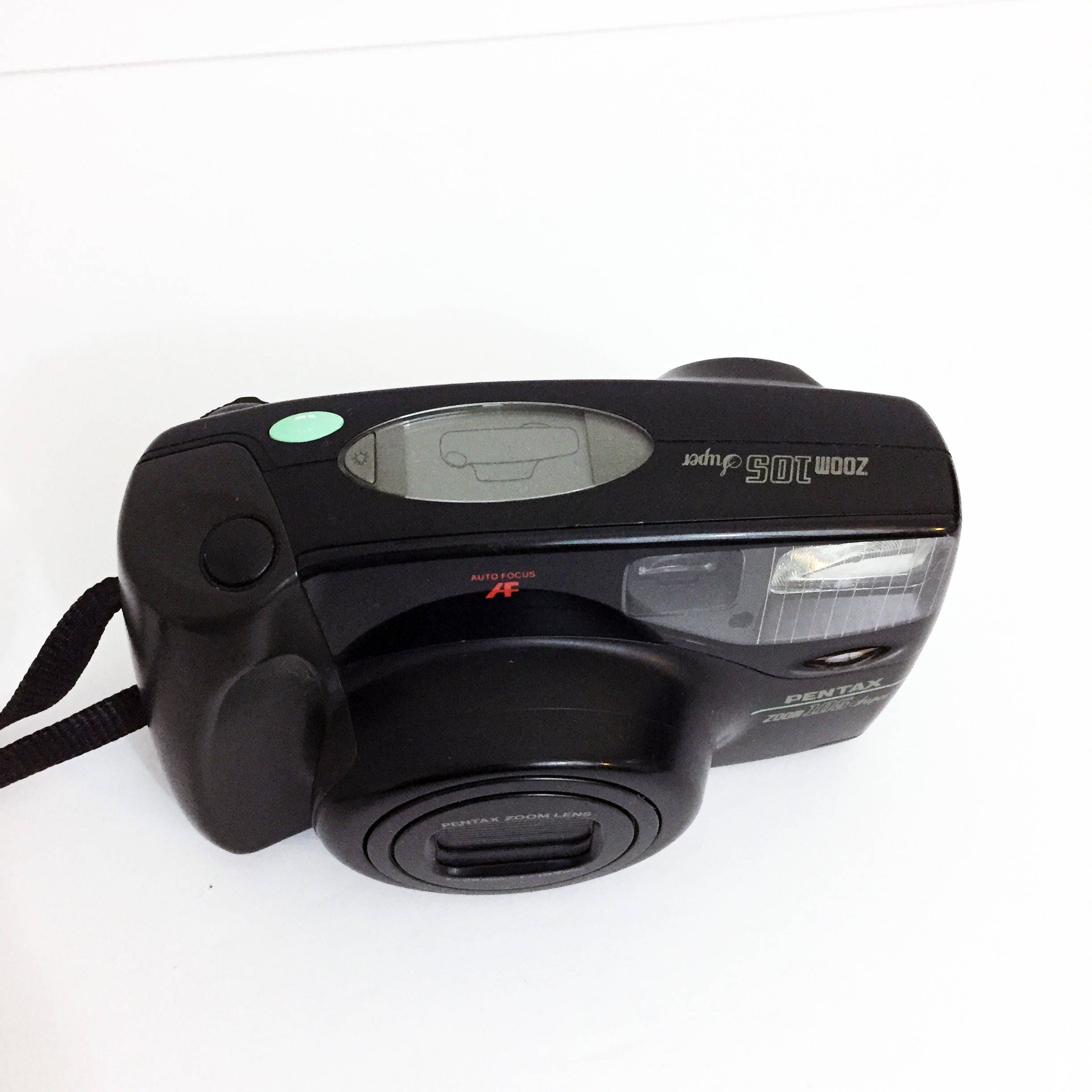 Vintage Pentax Zoom 105 Super Camera 35mm Film Point and Shoot