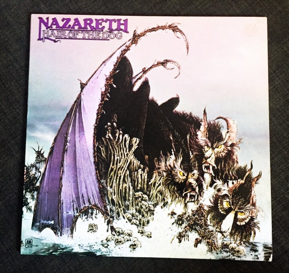 Vintage Nazareth Hair of the Dog LP Record Album Vinyl - Etsy