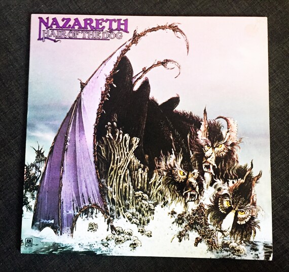 NAZARETH Hair Of The Dog LP レコード Vintage Nazareth Hair of the Dog LP Record Album Vinyl 12