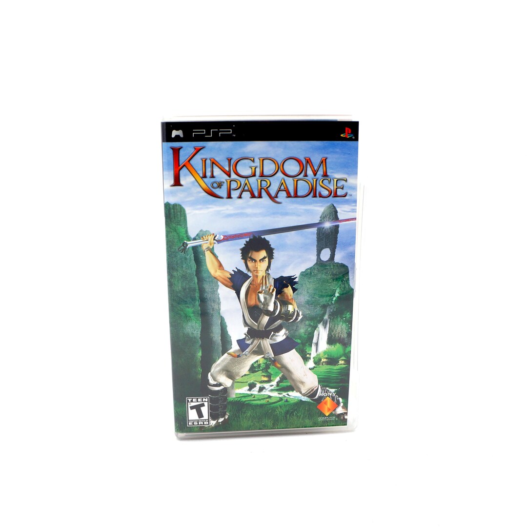 Vintage Sony PSP Kingdom of Paradise Game Playstation Portable