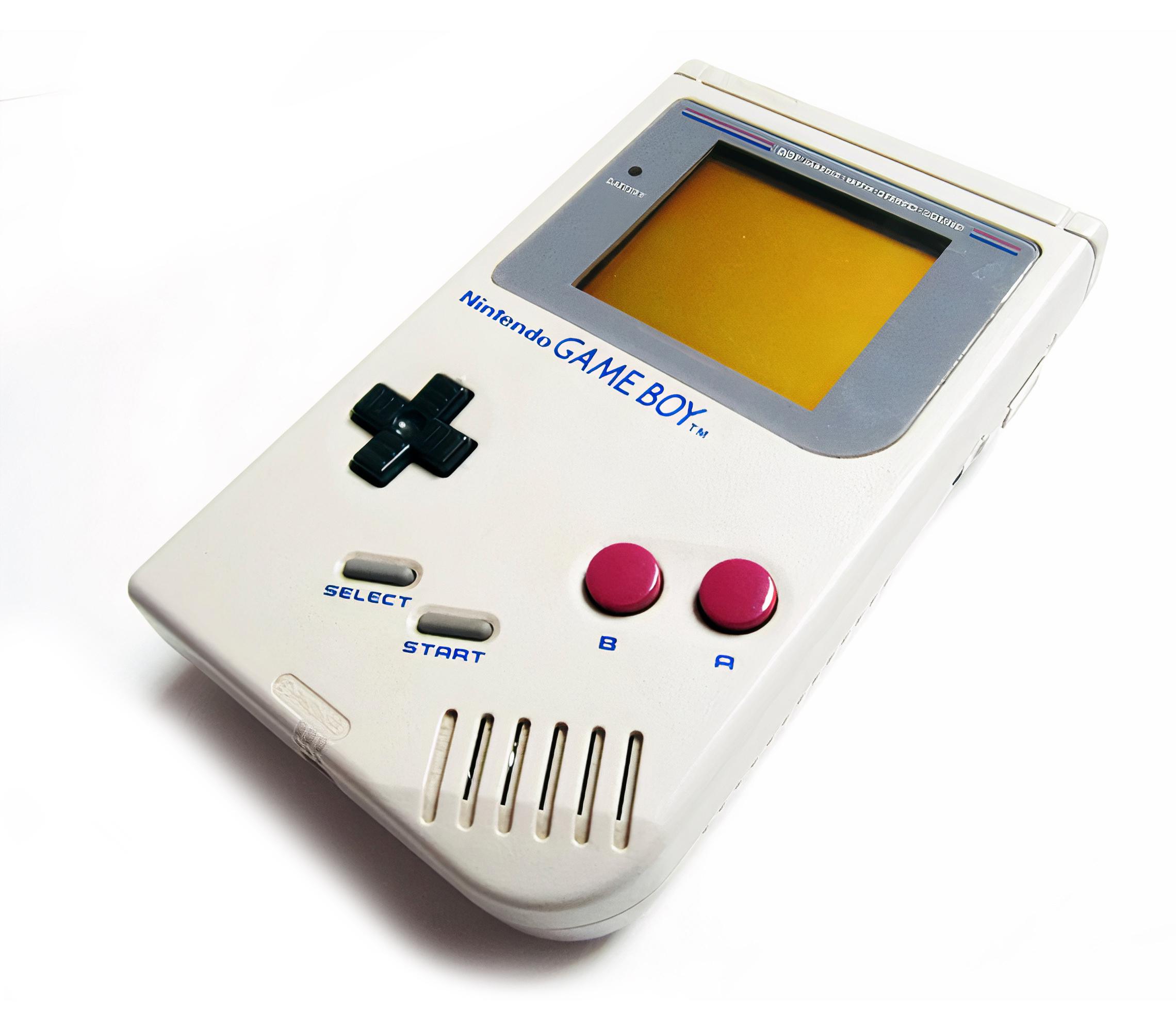 Vintage Original Nintendo Gameboy Working Game Boy 1989 Gray 1980s