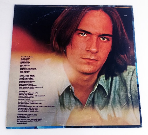 高音質 LP James Taylor Sweet Baby James James Taylor: Sweet Baby James by James Taylor (1969-07-28