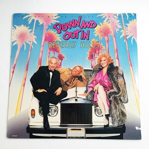 Vintage Down and Out in Beverly Hills Soundtrack LP Record Vinyl 12&quot; Album 1980s 80s 1986