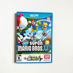 Super Mario Bros Wii U and Super Luigi U Game Nintendo Wii Case Tested Works Video Games Gamer