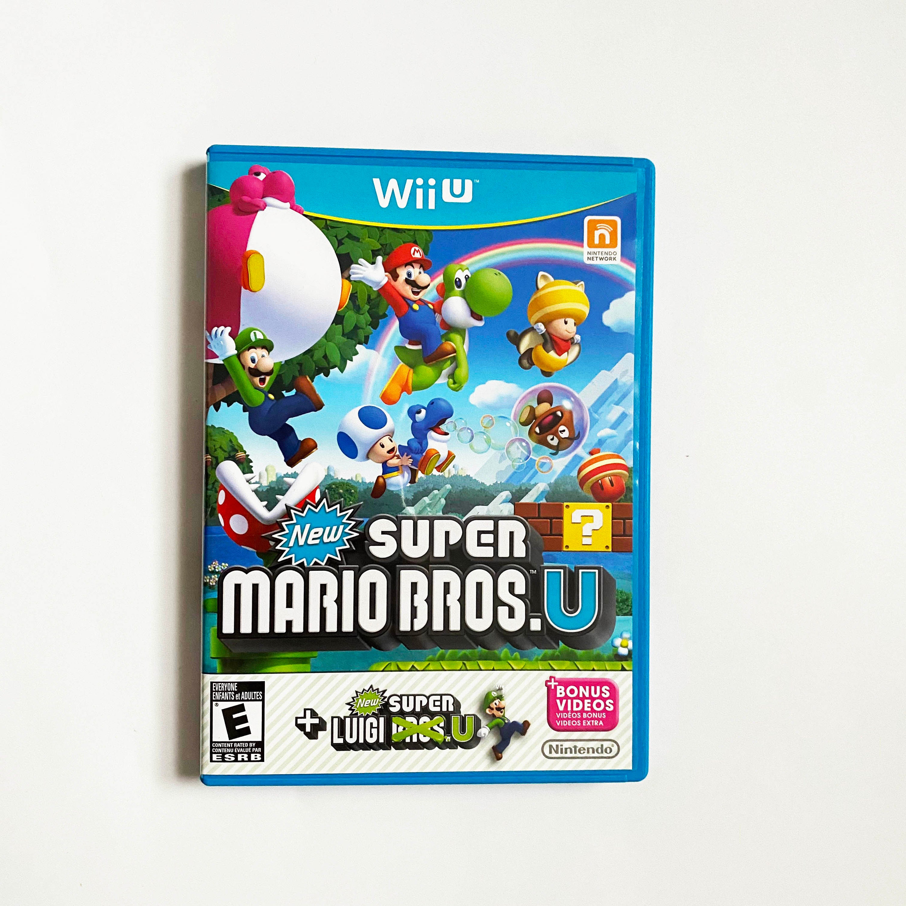  New Super Mario Bros. U + New Super Luigi U - Wii U : Nintendo  of America: Video Games