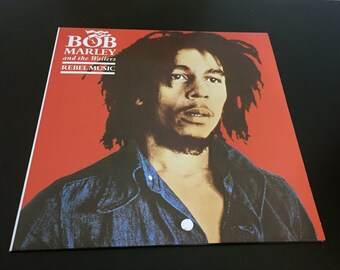 Bob Marley Happy Birthday Card, Jamaica, Rasta Lion. Wailers