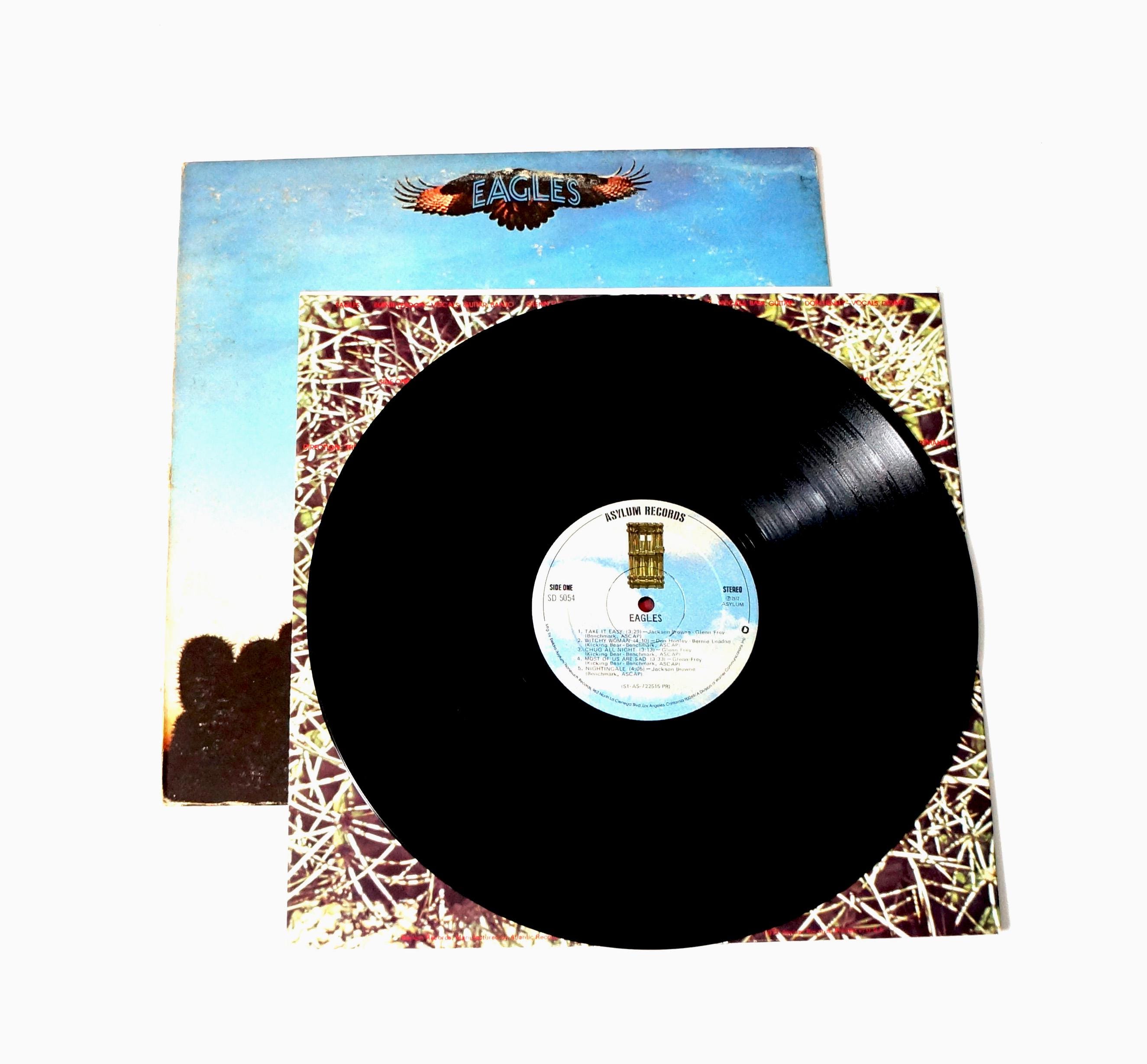Vintage Eagles Debut Self Titled Studio Album Vinyl LP Record 12 ...