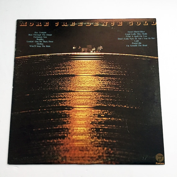 Vintage CCR Creedence Clearwater Revival More Creedence Gold LP 