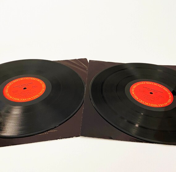 Vintage Earth Wind & Fire Gratitude Album Record 12 Vinyl 70s 1975