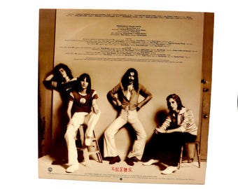 Vintage Frank Zappa Zoot Allures LP Record Vinyl Rock 1976 70s