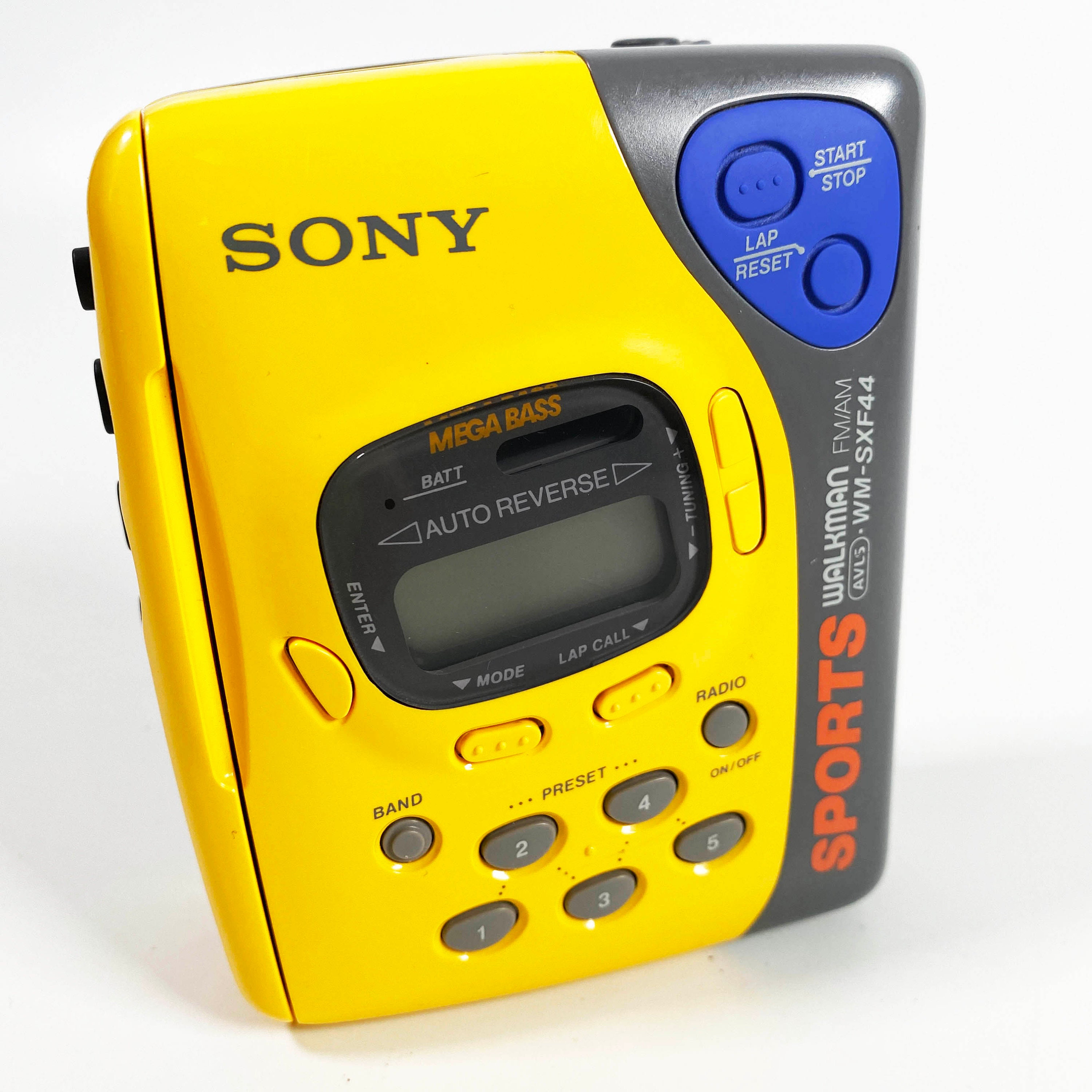 【レア】 SONY スポーツカセットウォークマン WM-SXF44 カセット Sony Walkman Sports AVLS WM-SXF44 AM/FM Radio/Cassette