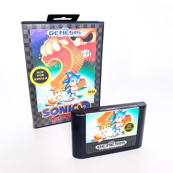 SONIC THE HEDGEHOG 2 - Sega Genesis - COMPLETE Game w/ BOX