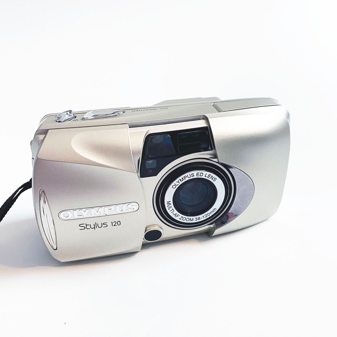 Olympus Stylus 120 Zoom 35mm Film Point and Shoot Camera Tested Mju III