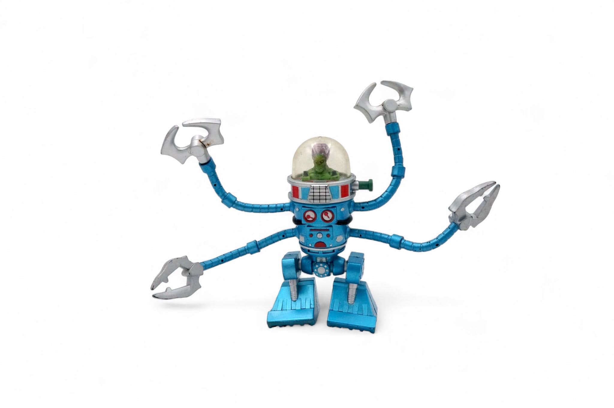 Vintage 1996 Trendmasters Mars Attacks Doom Robot Figure Alien Toy