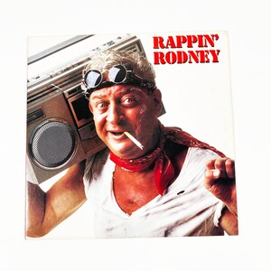 Vintage Rodney Dangerfield Rappin Rodney Stand Up Comedy Record LP 12&quot; Vinyl Comedy 1983 80s