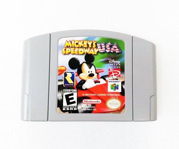 mickey's speedway n64