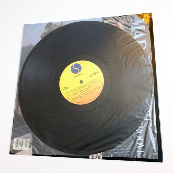 Vintage Original Madonna Angel and Into the Groove Single Vinyl