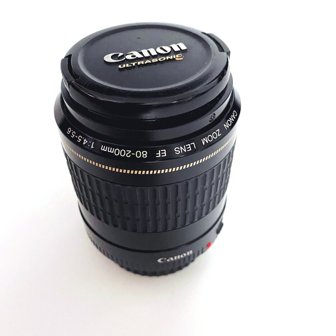 Canon EF Mount 80200mm Ultrasonic Zoom Lens F/4.55.6 Camera Lens Slr Dslr Eos Film Digital Etsy