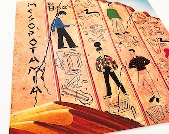 Vintage 1982 the B-52s Mesopotamia EP Album Vinyl Record 80s 1980s