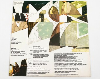 【US盤 LP3枚セット】STEVIE WONDER Innervisions Vinyl LP Album: Stevie Wonder Soul Funk Classic