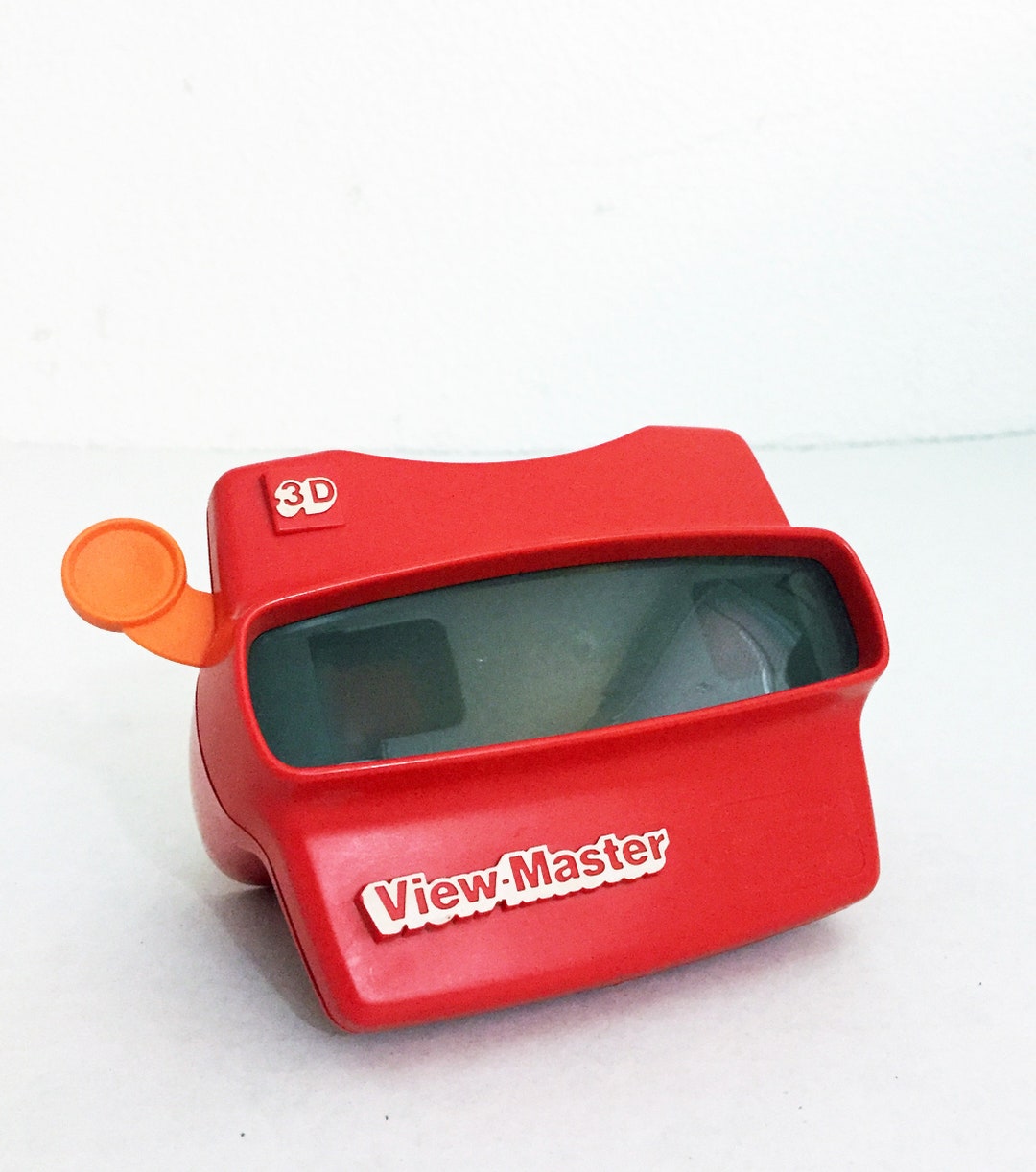 Vintage 1980s View Master 3D Toy in Red Viewmaster View Master 90s