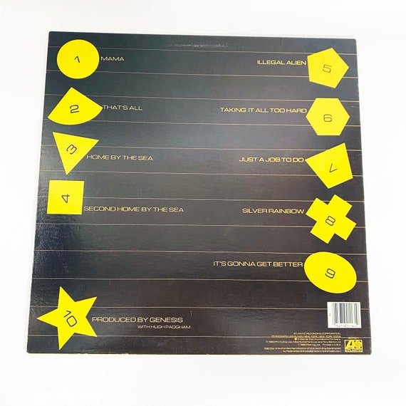 Vintage Genesis Self Titled Album Vinyl LP Record Original