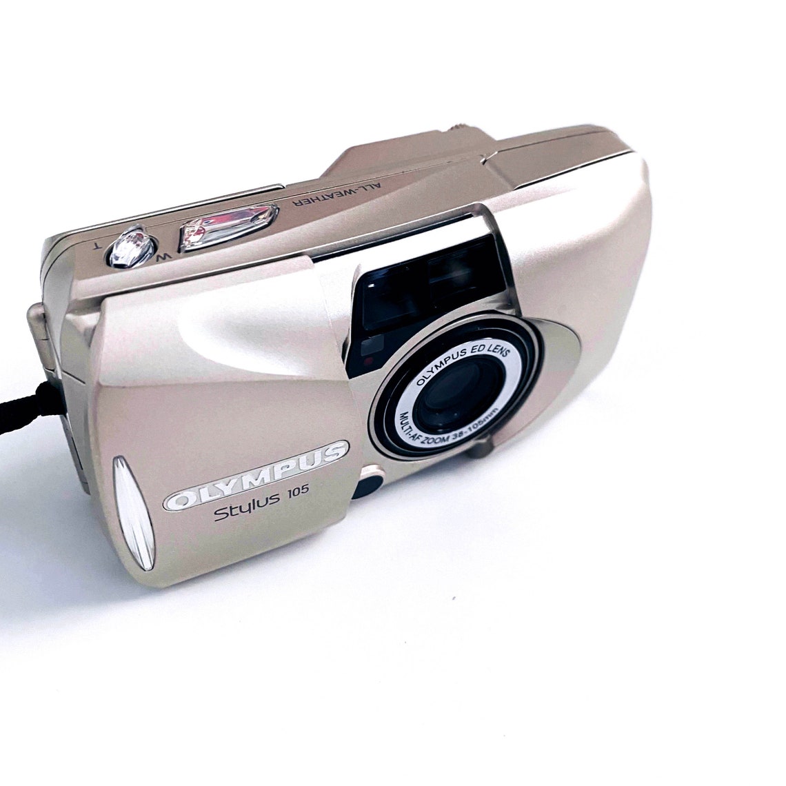 Vintage Olympus Stylus 105 Zoom 35mm Point Shoot Film Camera Etsy