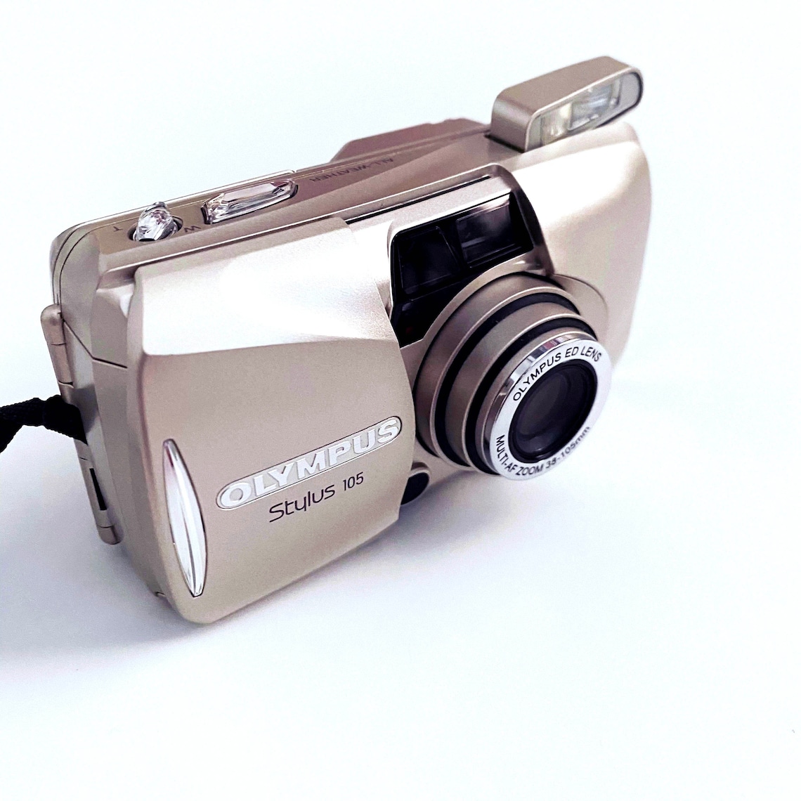 Vintage Olympus Stylus 105 Zoom 35mm Point Shoot Film Camera Etsy