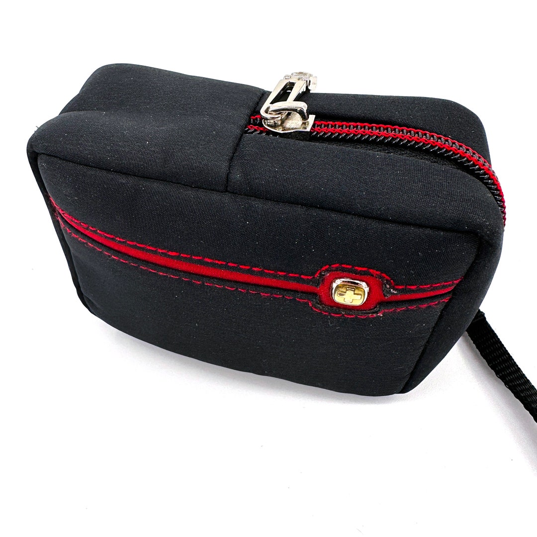 Vintage Swiss Army Wenger Camera Case Red Padded Nylon Camera Etsy