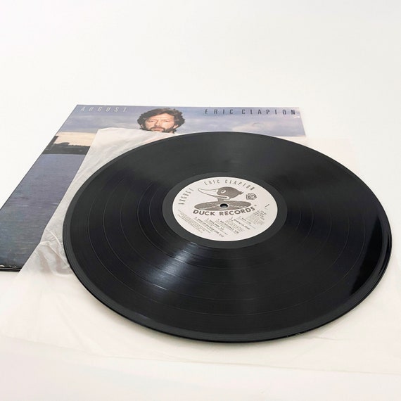 Vintage Original Eric Clapton August Record Album Vinyl 12