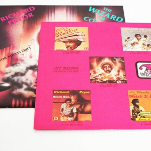 Vintage Richard Pryor the Wizard of Comedy Live in Concert Double Album