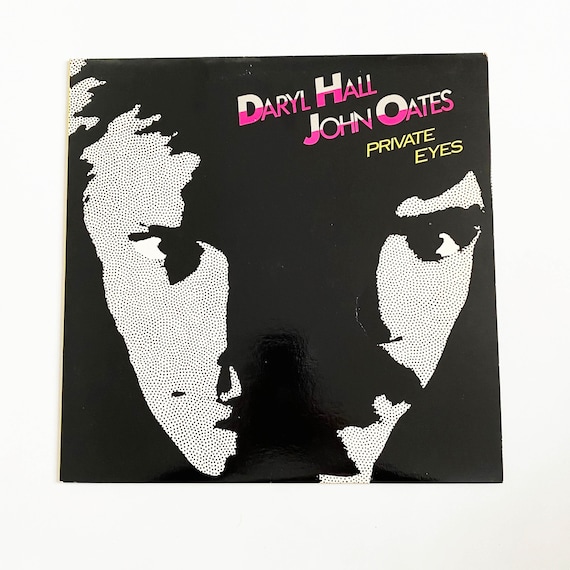 Vintage Hall & Oates Private Eyes Vinyl Record LP 1981 Album Hall