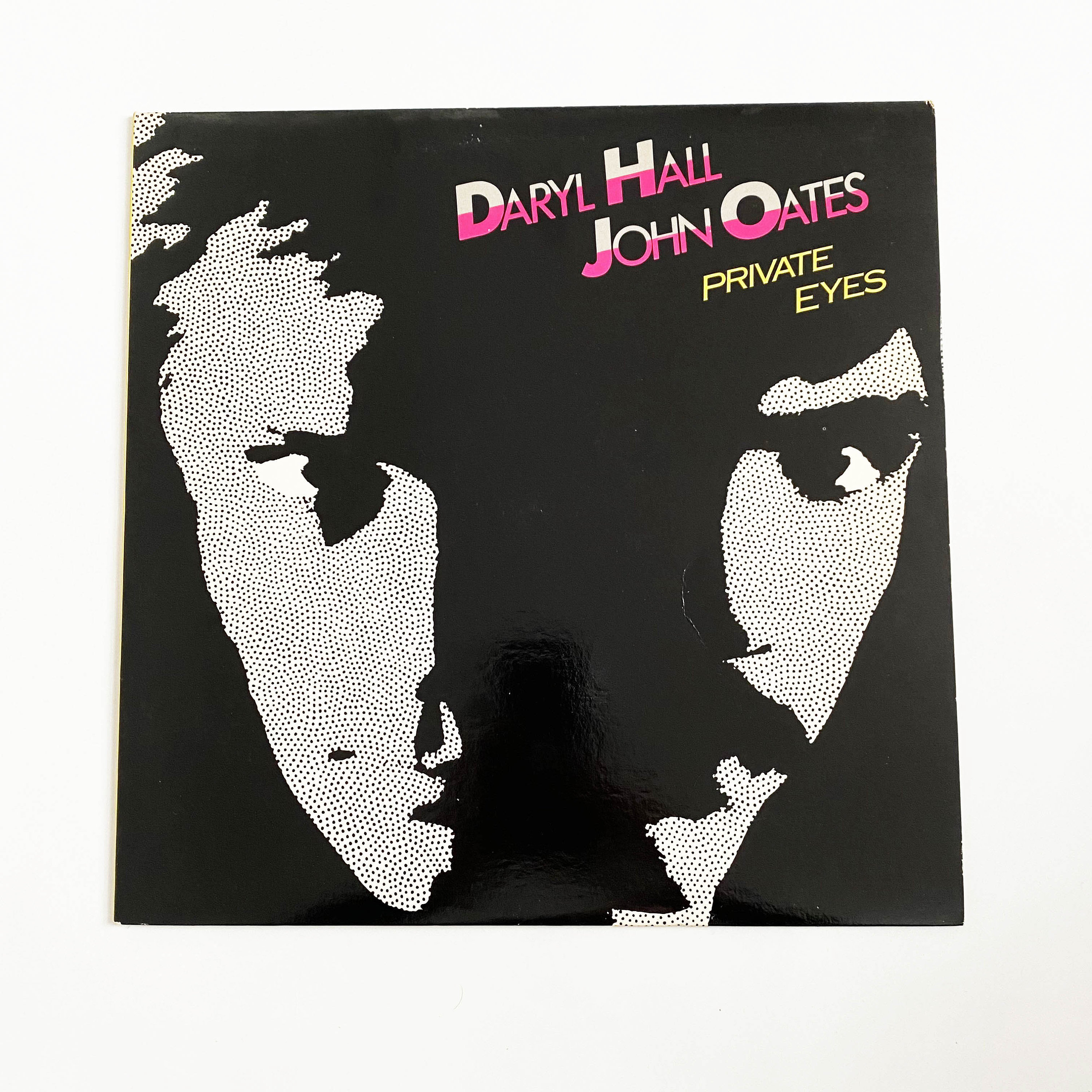 Vintage Hall & Oates Private Eyes Vinyl Record LP 1981 Album Hall