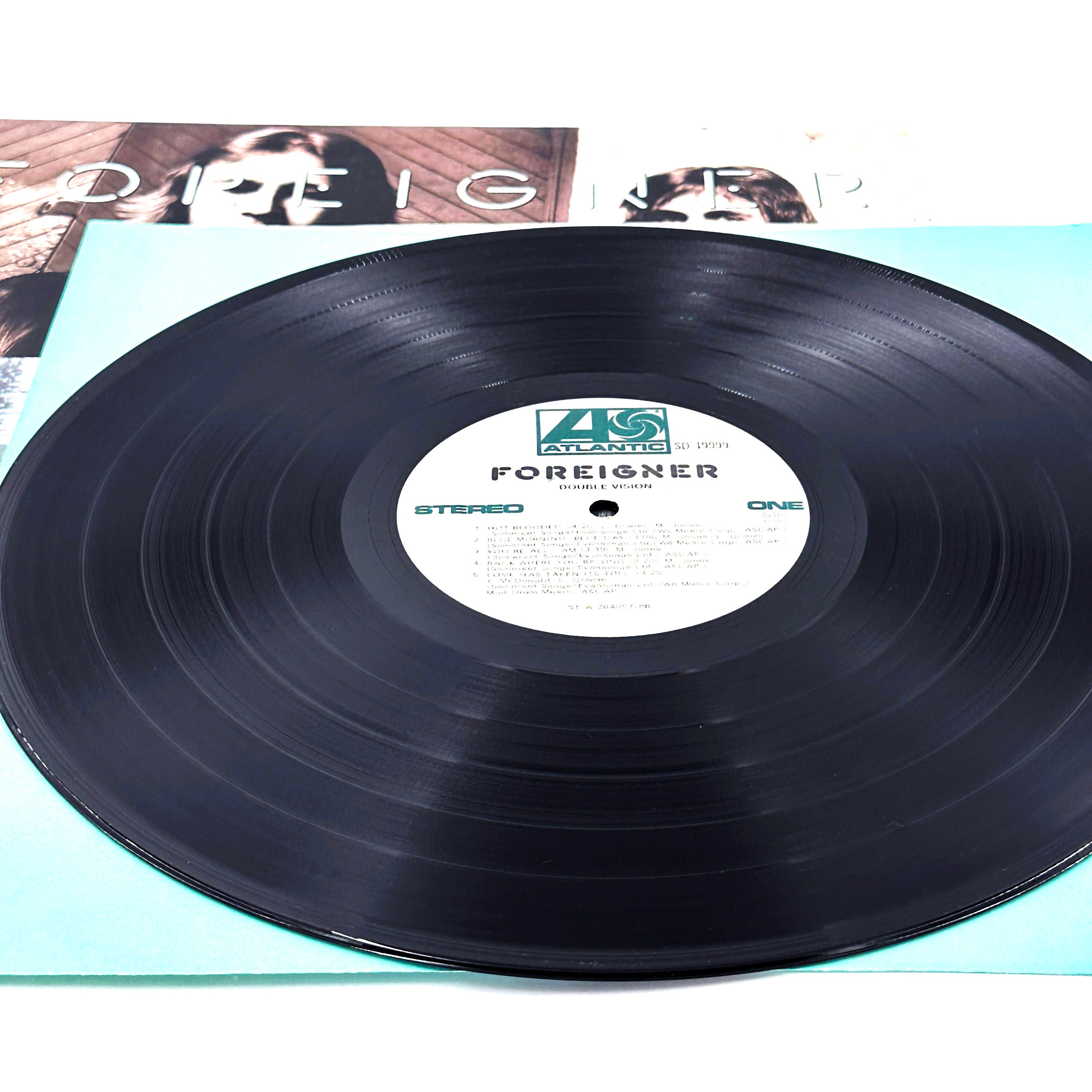 Vintage Foreigner Double Vision LP Record Vinyl Album 12