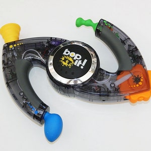 Vintage Bop It XT Onyx Black Push and Pull Toy Game by Hasbro Bopit