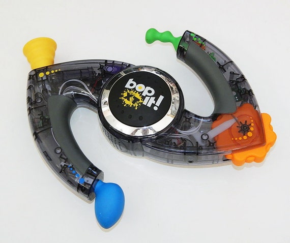 Vintage Bop It Extreme Push and Pull Game by Hasbro 1990s Toy 