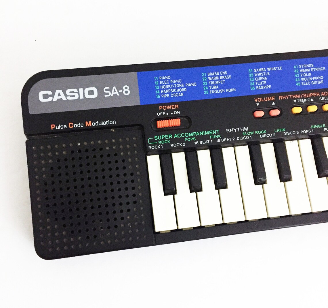 casio sa 8 keyboard