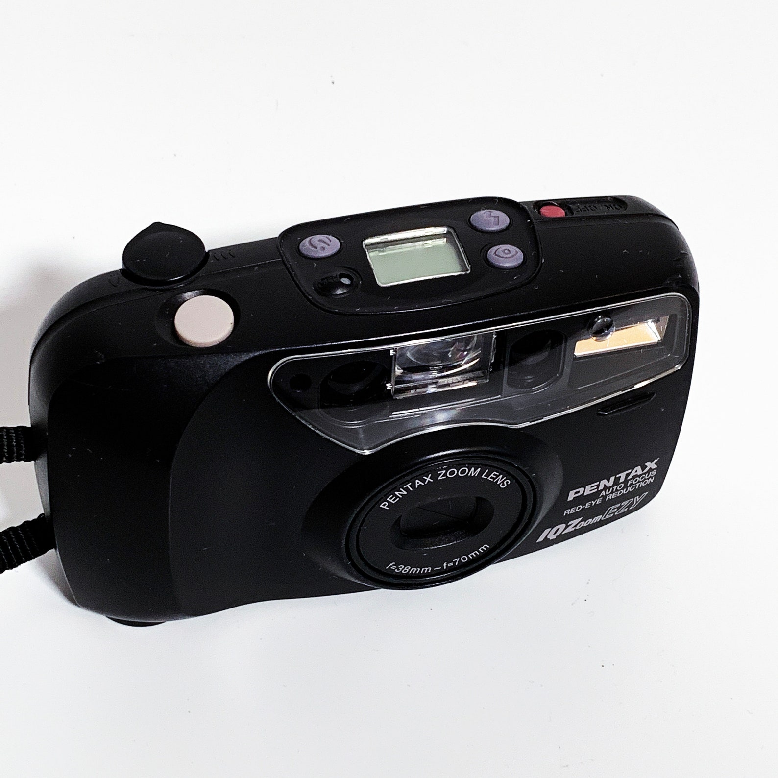 Vintage Pentax IQ Zoom EZY Camera 35mm Film Point and Click Etsy