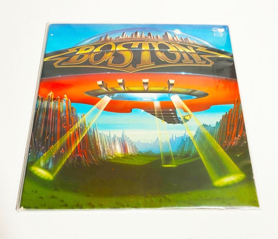 Vintage Boston Don't Look Back Vinyl Record LP 1978 Album 70s Vintage Boston Don't Look Back Vinyl Record LP 1978 Album 70s