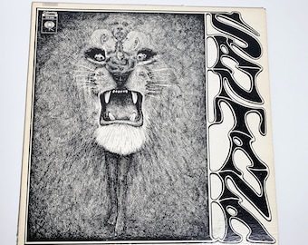 Vintage Santana Self Titled Excellent LP Vinyl 12 Record Album