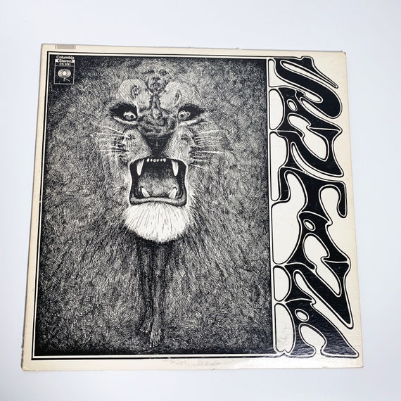 Vintage Santana Self Titled Excellent LP Vinyl 12 Record Album