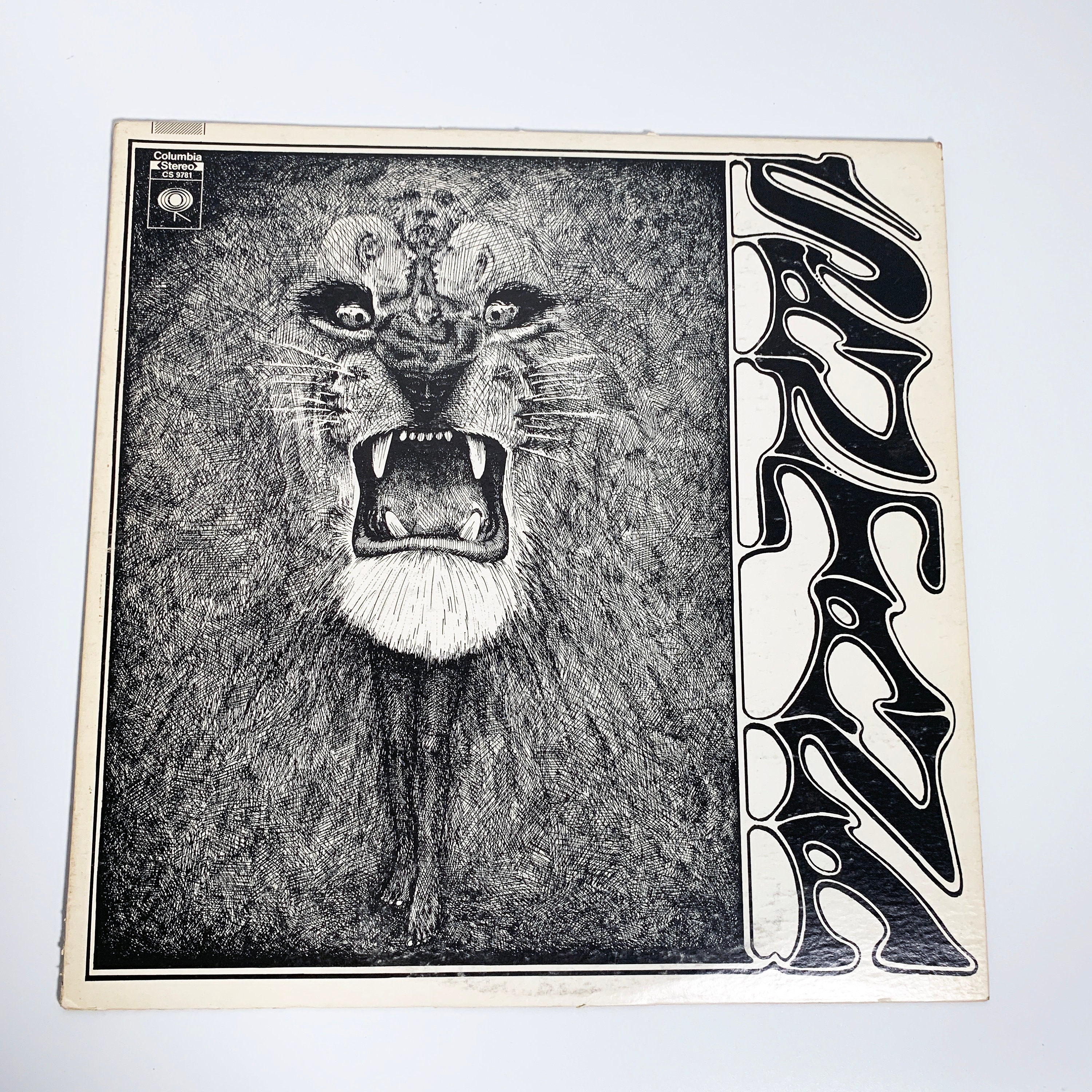 Vintage Santana Self Titled Excellent LP Vinyl 12 Record Album