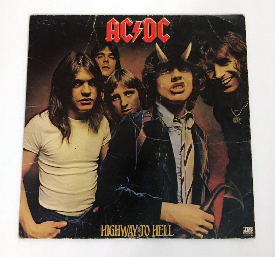 Original AC/DC Highway To Hell Vinyl Record LP 1979 Album Original AC/DC Highway To Hell Vinyl Record LP 1979 Album
