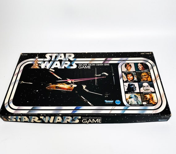 Jeu de société Star Wars Escape from Death Star vintage 100 % complet 1977, jouets des années 70, jeux des années 80 - France