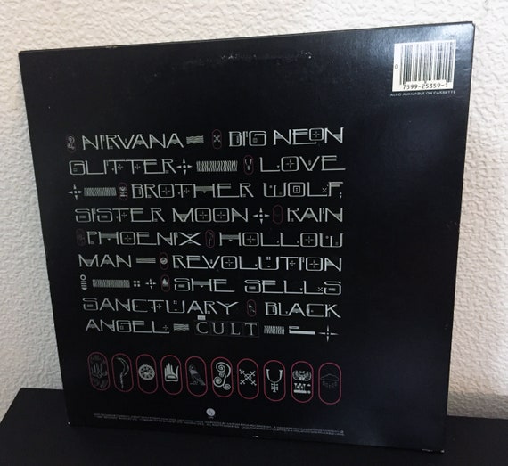 Vintage the Cult Love Vinyl Record LP 1985 Album 12