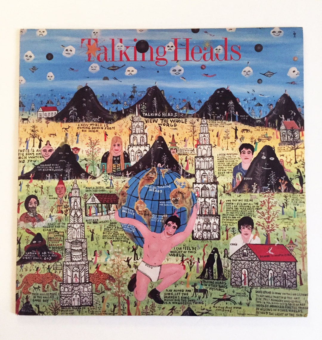 Vintage Talking Heads Little Creatures LP Record Vinyl Album