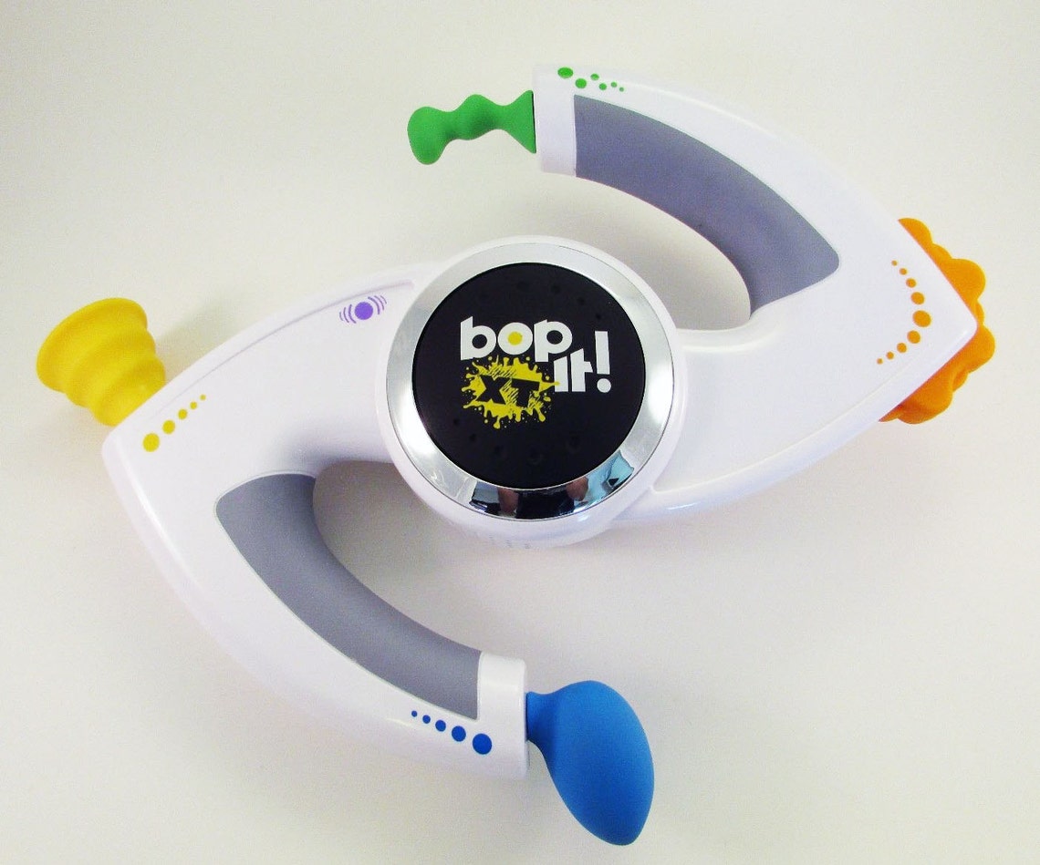 Vintage Bop It XT Push and Pull Game by Hasbro 90s Toy 1990s Etsy