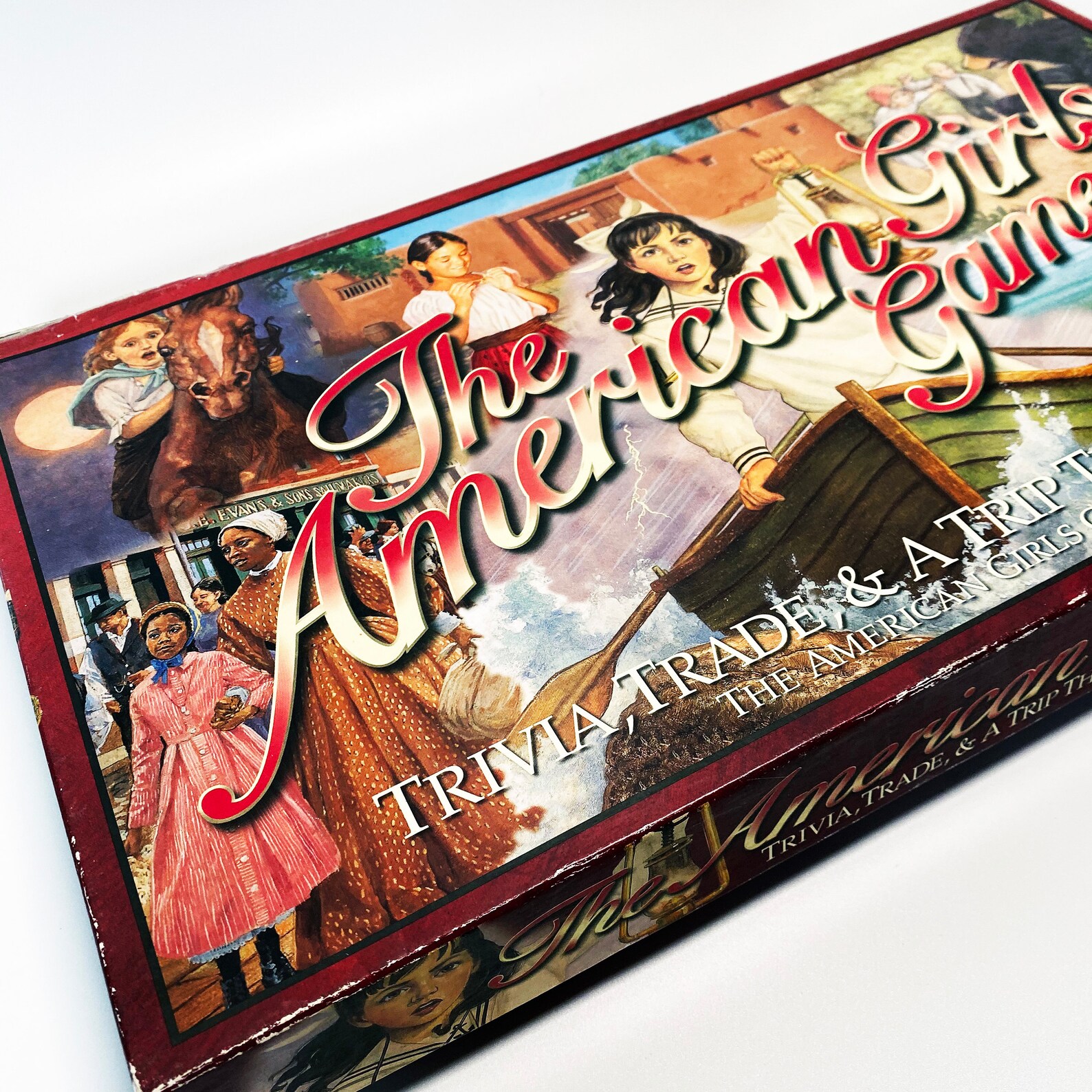 Vintage the American Girls Game Board Game 100 Complete 1999 Etsy