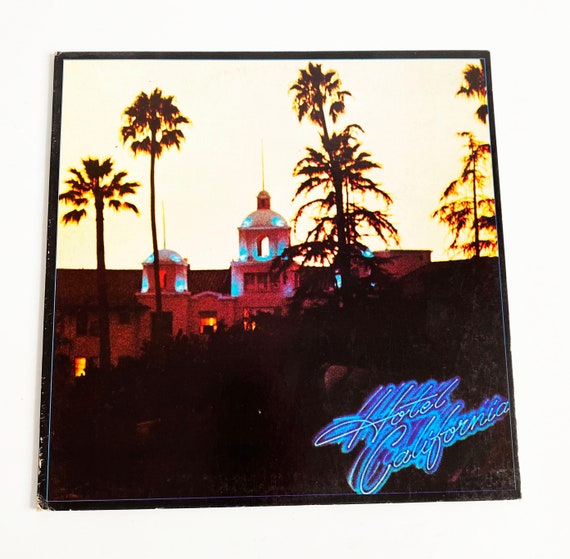 Eagles Hotel California レコード EAGLES / Hotel California (P-10221Y, LP) 帯、ポスター付