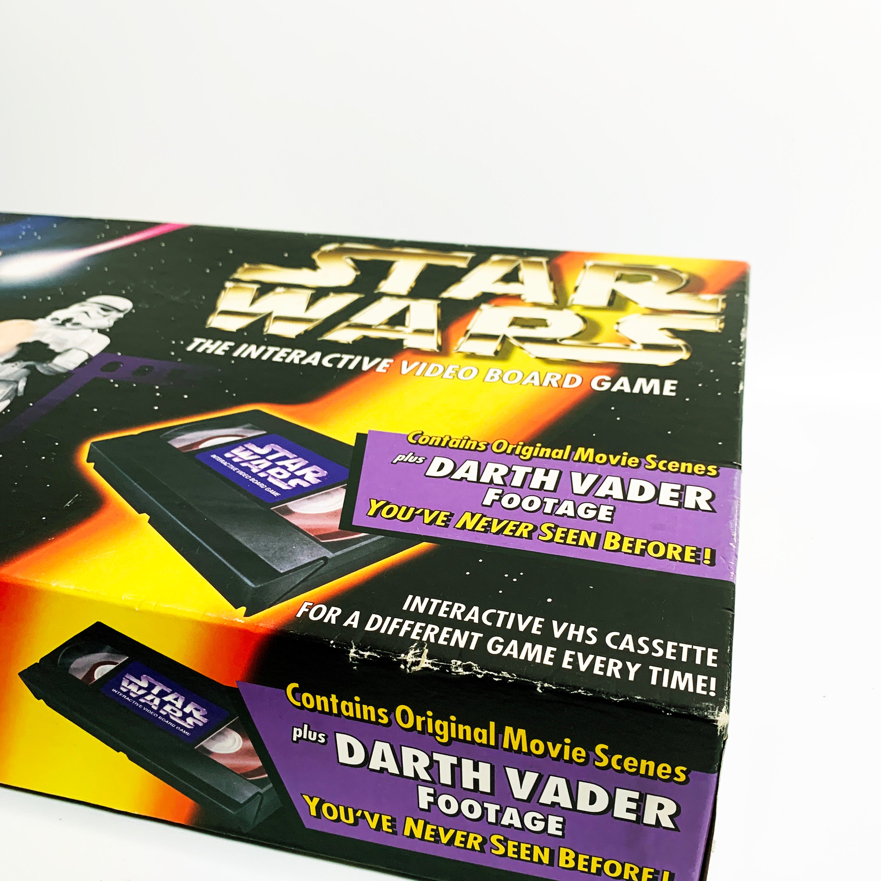 Vintage Star Wars the Interactive Video Board Game VHS Board Vintage Star Wars the Interactive Video Board Game VHS Board